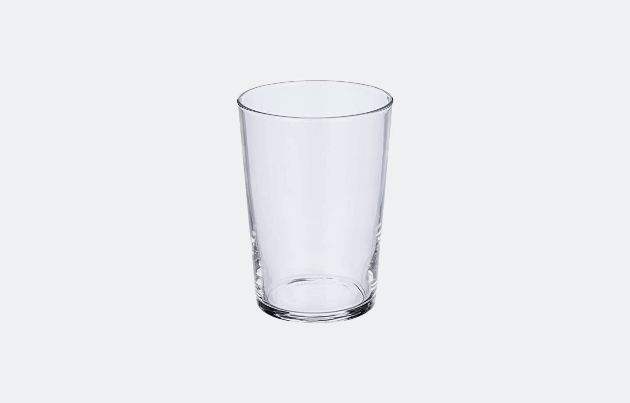 Set bicchieri particolari acqua lavabili in lavastoviglie - Set di bicchieri  da 430 ml - Bicchiere vetro 6 pezzi - Bicchieri particolari moderni :  : Casa e cucina